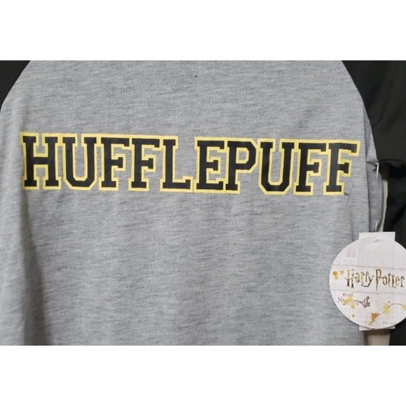 Harry Potter Hufflepuff Long Sleeve Women's Shirt XS Size - Picture 3 of 4